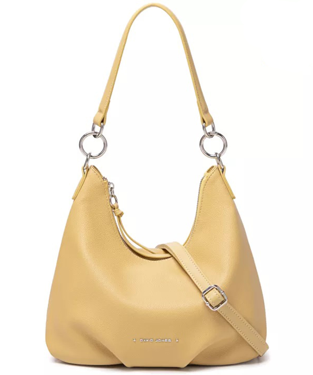Buy DAVID JONES Women's Sling Bag (Cream) at