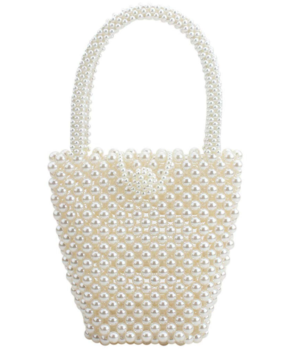 Pearl Flower Beaded Handbag HBG103284