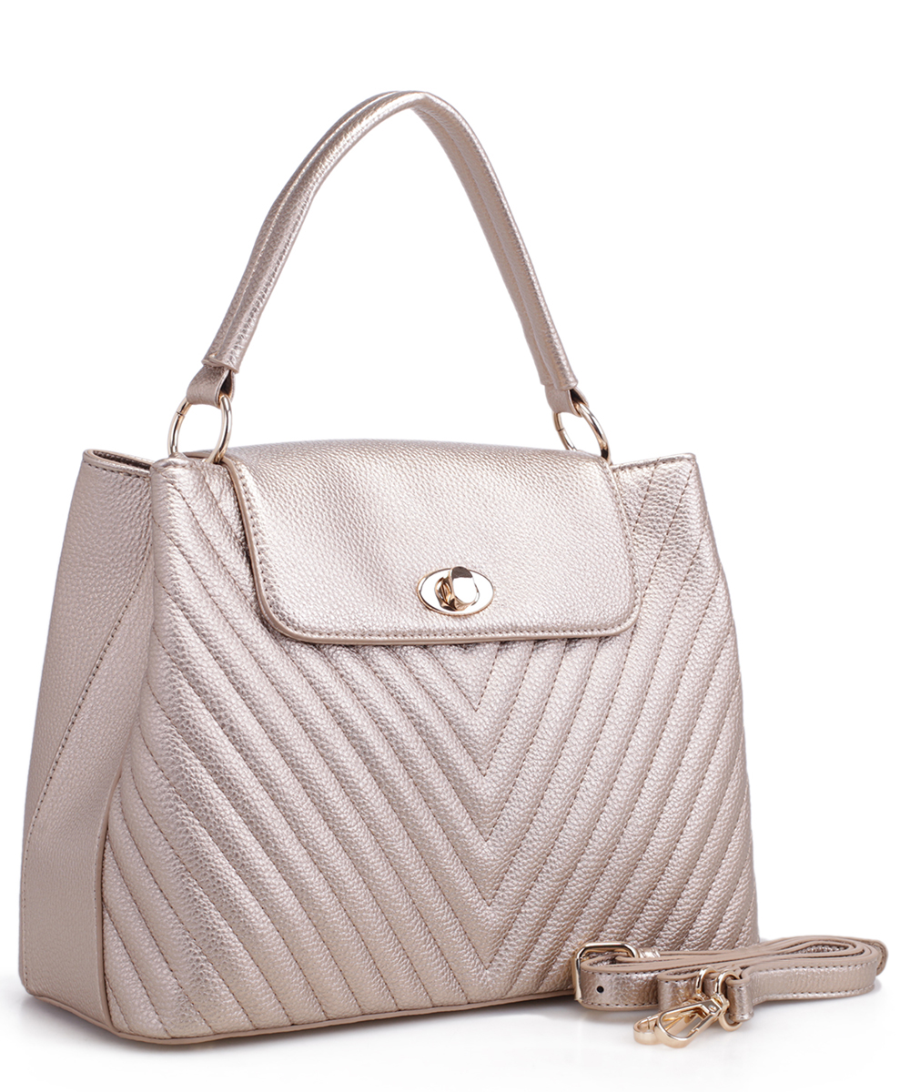 New Fashion Cute Satchel Bag KEM-1857 GOLD: Wholesale Handbags ...