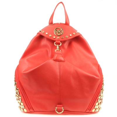 NX Rhinestone Studded Sides Backpack CHO 31002 RED