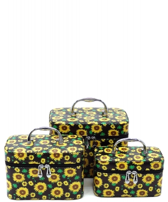 Sunflower 3-in-1 Cosmetic Case CO7101