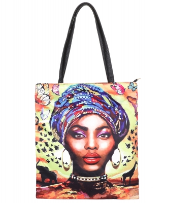 African-American Women Design Tote Bag LF-118L