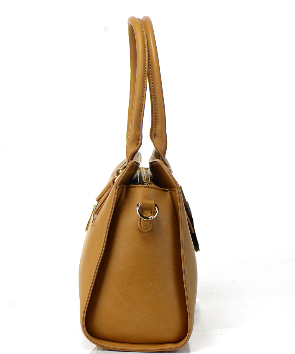 Fashion Faux Ribbon Design Satchel Handbag BS3314