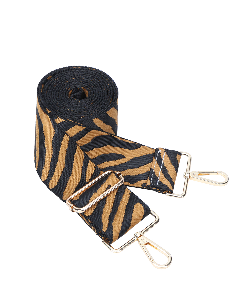 Tiger Stripe Geaux Tigers | Custom Beaded Purse Strap – Bomb Designs
