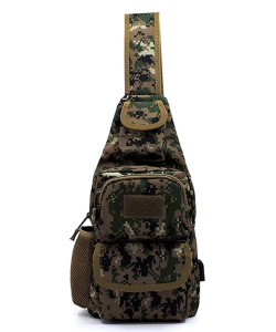 Military Canvas Large Sling Backpack TR1720