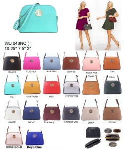 Messenger Handbag Design Faux Leather WU040NC